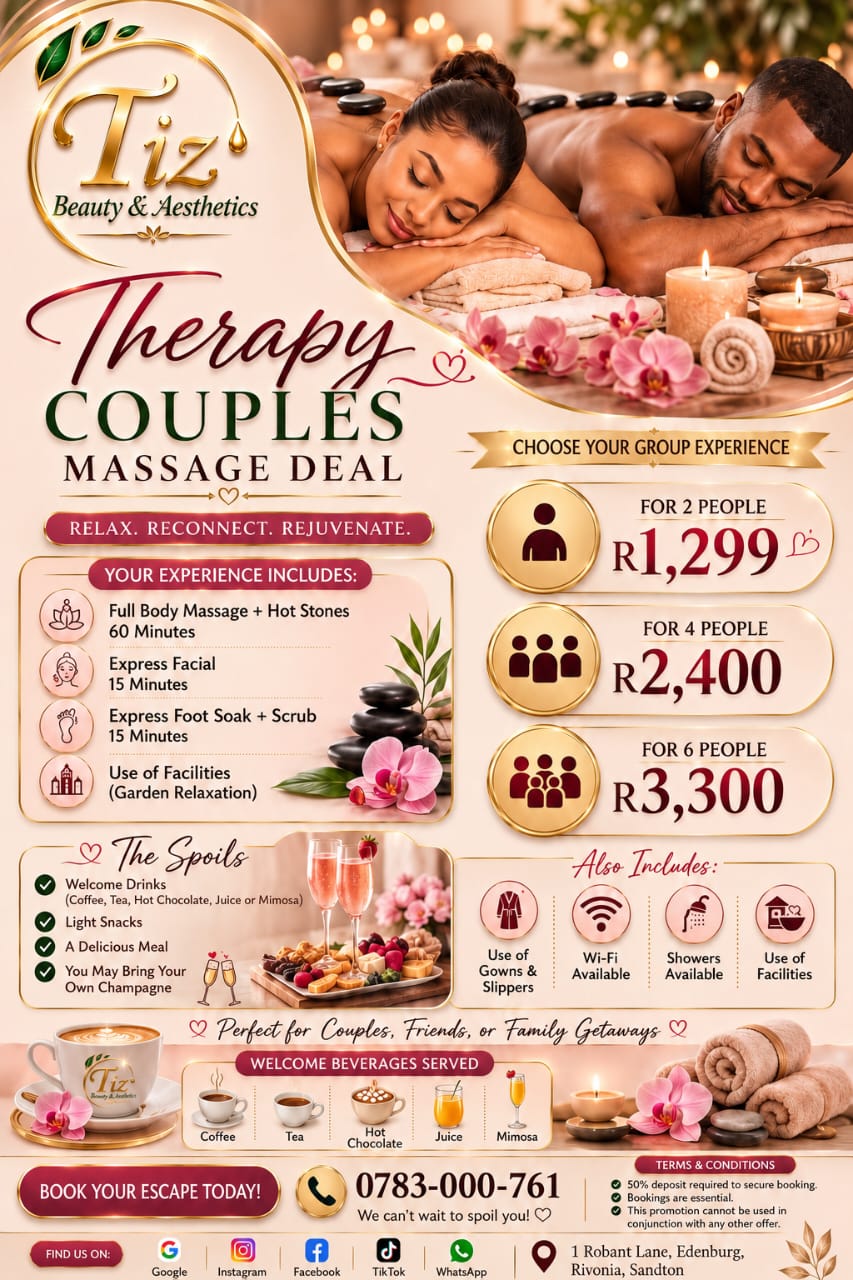 Therapy Couples Deal promotional flyer